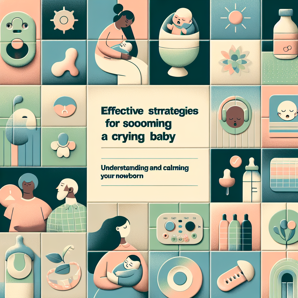 Effective Strategies For Soothing A Crying Baby: Understanding And Cal 