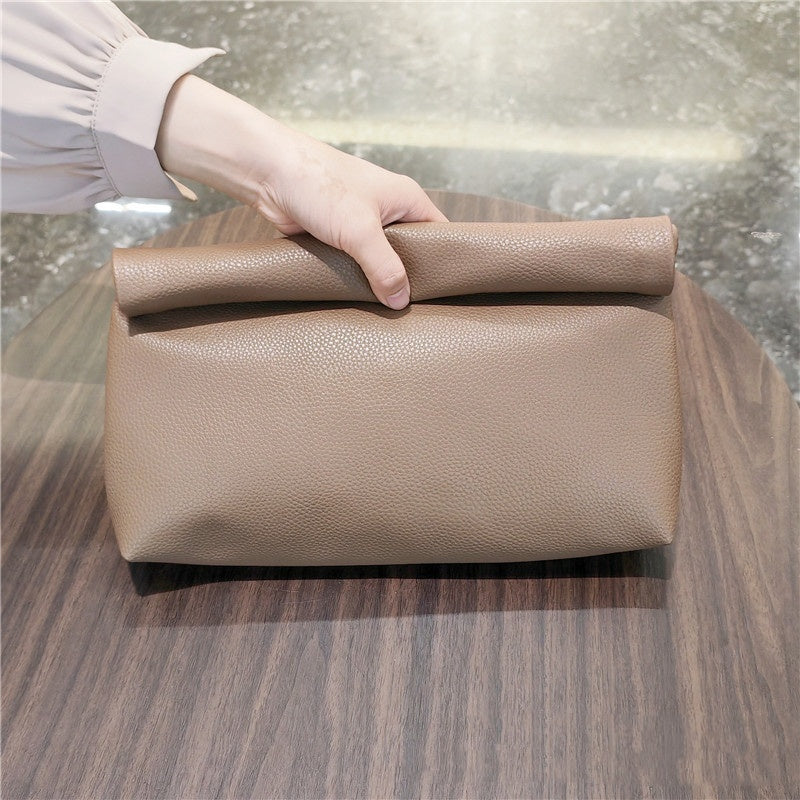 Sleek-leather-clutch-for-everyday-elegance#FashionAccessories