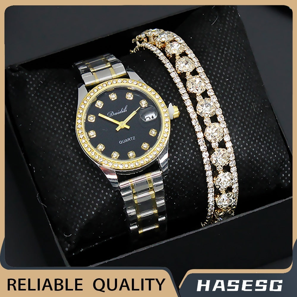 Affordable Luxury Diamond Bracelet Watch for Women Perfect Gift Importikaah