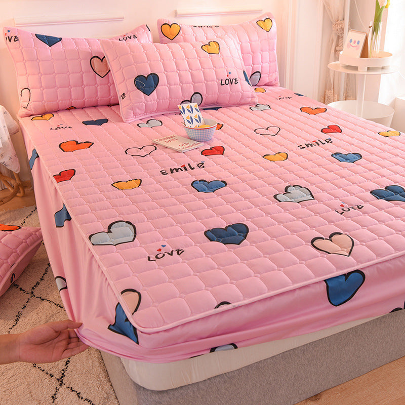 Importikaah's-Dustproof-Quilted-Bedspread-Waterproof-Defense