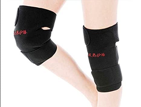 Self-heating-magnetic-knee-support-brace-with-tourmaline-for-arthritis-therapy-2-piece-set