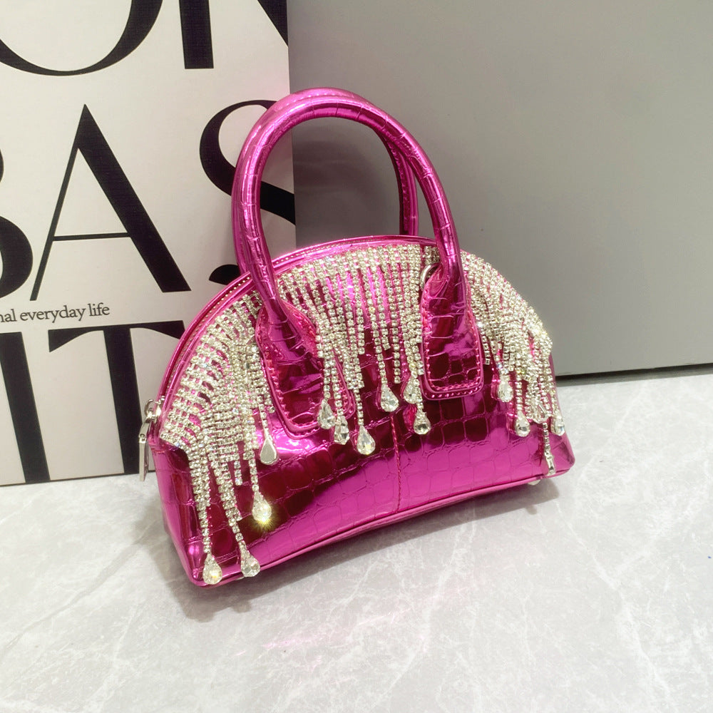 Gold-crossbody-purse-with-glossy-finish