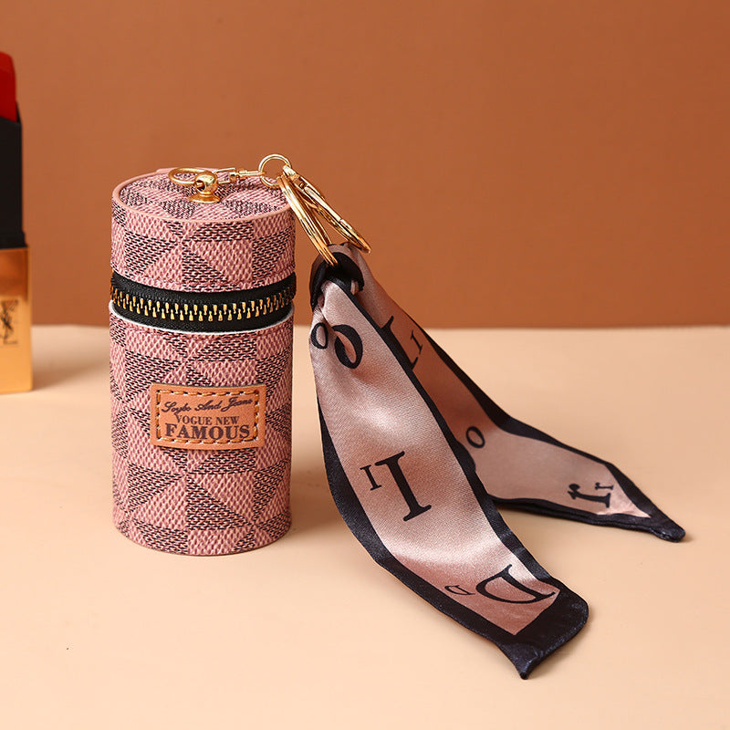 Timeless-elegance-in-plaid-powder-PU-wallet#PUWallet