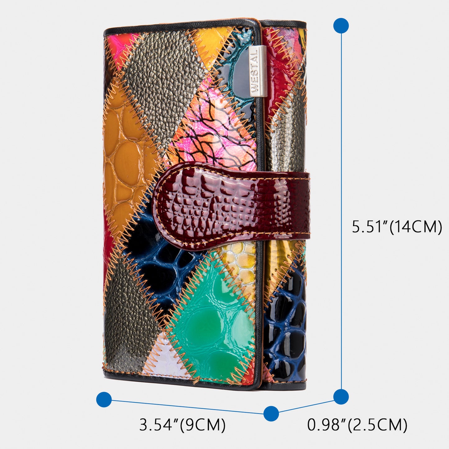 Chic-colorful-patchwork-coin-purse