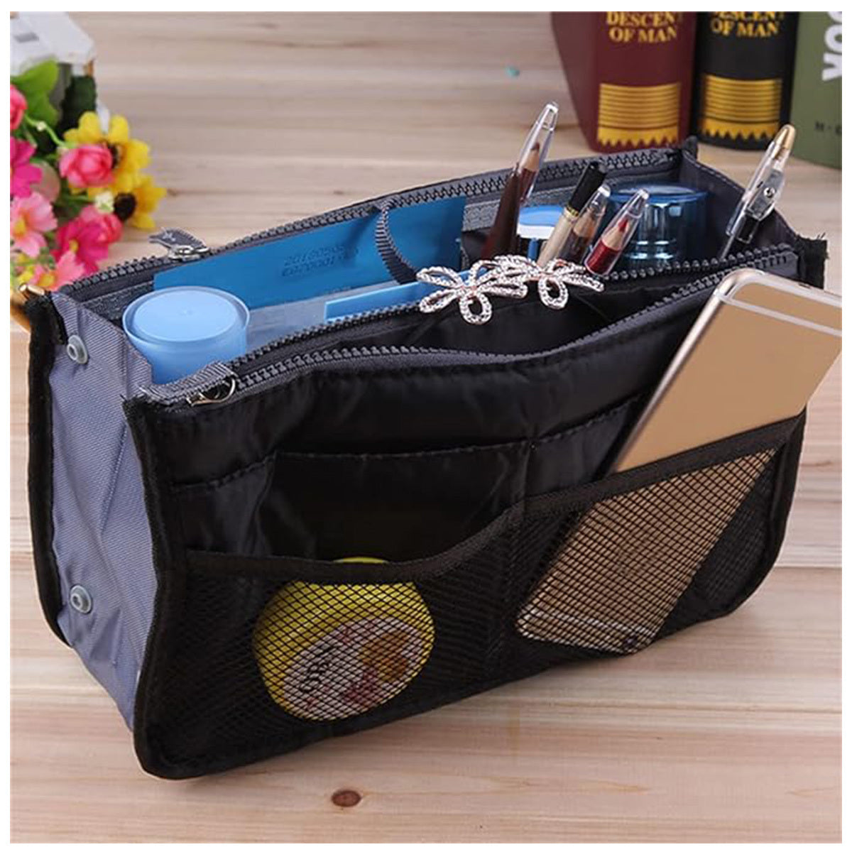 Womens-handbag-accessories-organizer-ideal-for-tidying-essentials