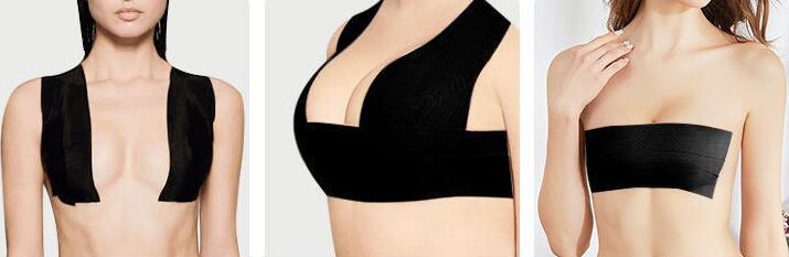 Importikaah Boob shaper tapes(Color-Nude,Black,Brown)