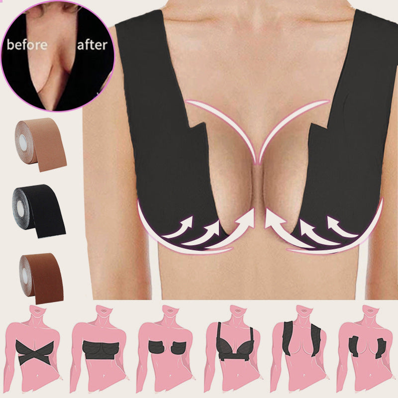 Importikaah Boob shaper tapes(Color-Nude,Black,Brown)