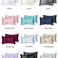 Importikaah-Silk-Pillowcase-single-pack-Elegant-designed-combine-luxury-skincare-haircare-benefits-high-quality-pillowcase-100%-pure-silk-multiple-color