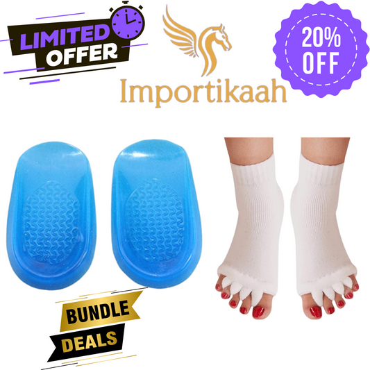 A-collection-of-Importikaah-Foot-Pain-Relief-Set-products-bundled-together-offering-relief-and-savings.