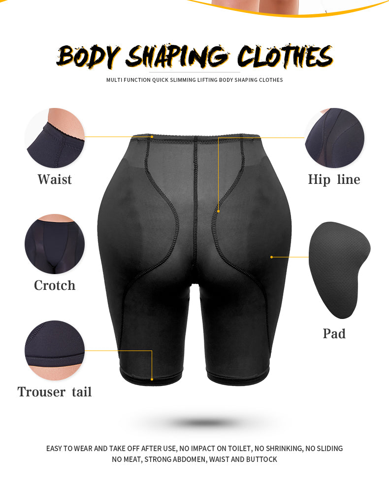 Importikaah Hip Dip Pads for Women Fake Butt Padded Underwear body sha