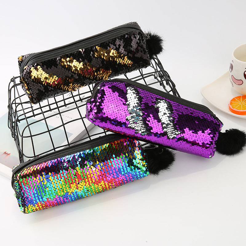 Importikaah-Fashion-Sequin-cute-pencil-case