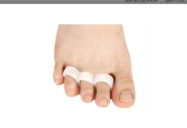 Importikaah Silicone Hammer Toe Separator Disease, Medical Condition Hallux Valgus