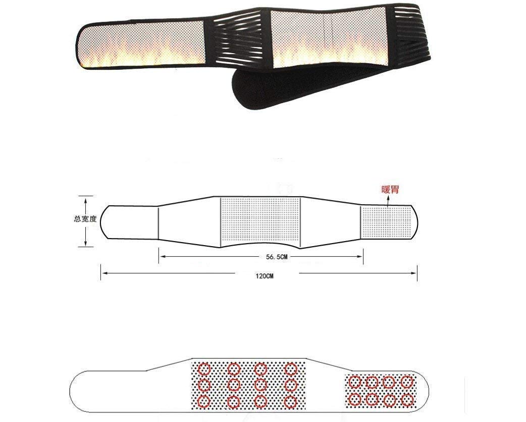 Importikaah Self Heating Waist Support Belt, Magnetic Therapy Lumbar Back Pain Reliever