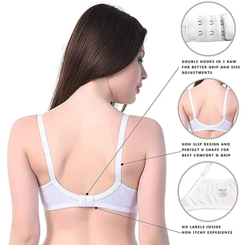 Importikaah Maternity Bra for Breastfeeding ( Pack of 3 bra's)