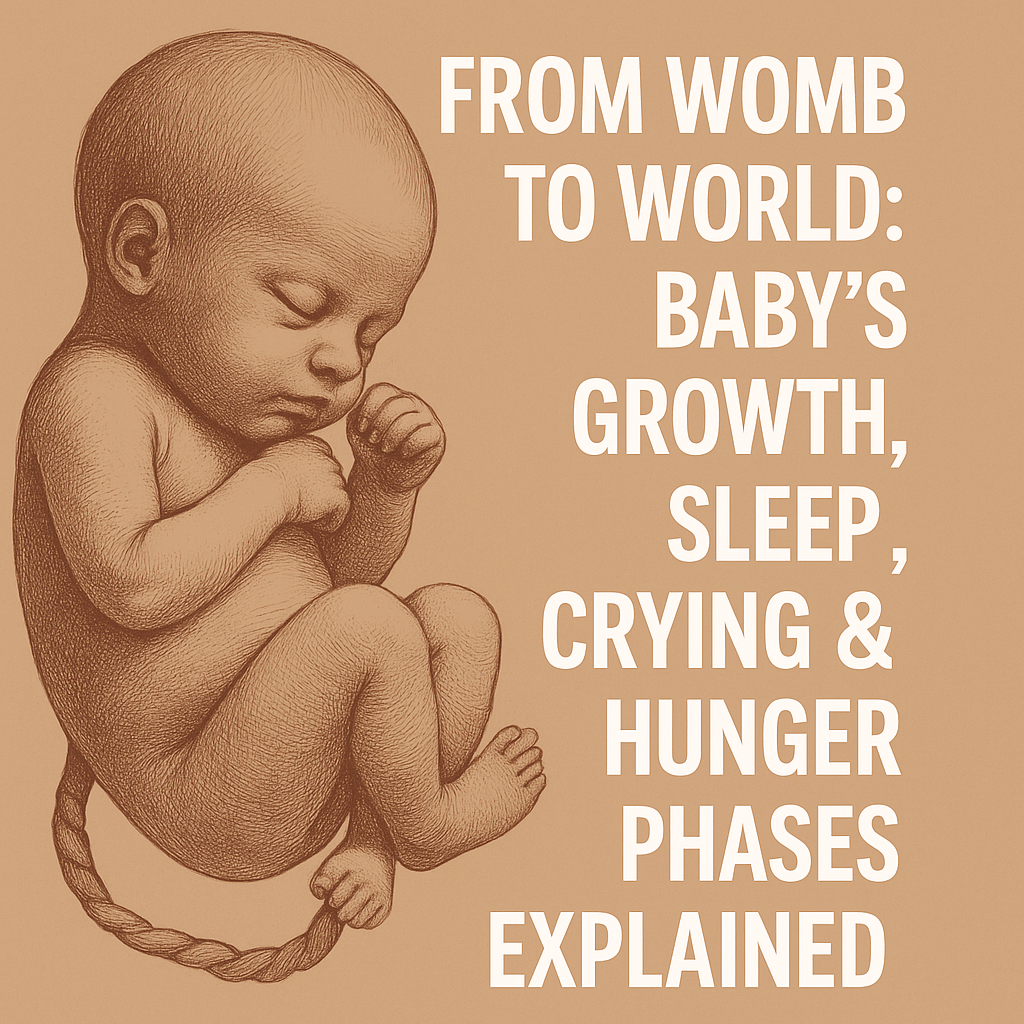 From Womb to World: Baby’s Growth, Sleep, Crying &amp; Hunger Phases Explained