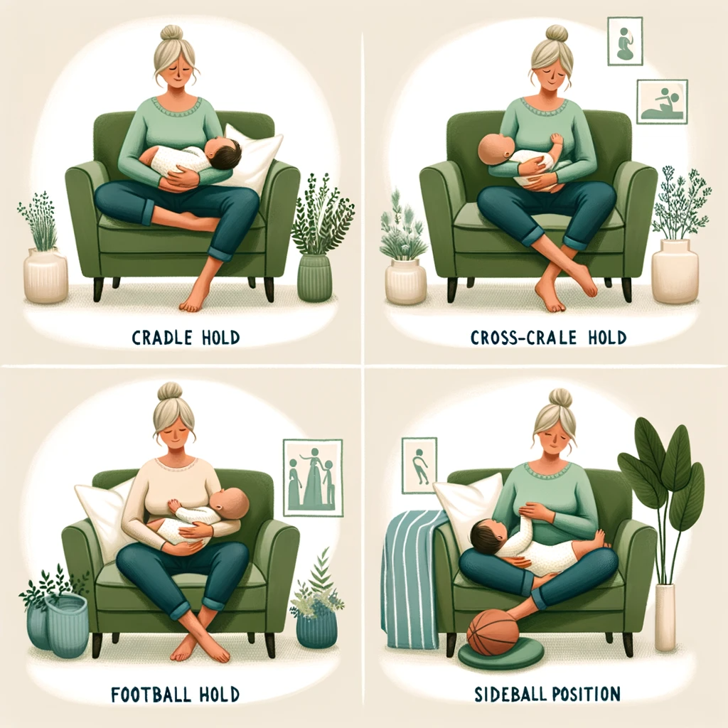 Effective Latching Breastfeeding Positions, Nursing Comfort, Mother and Baby Bonding ...