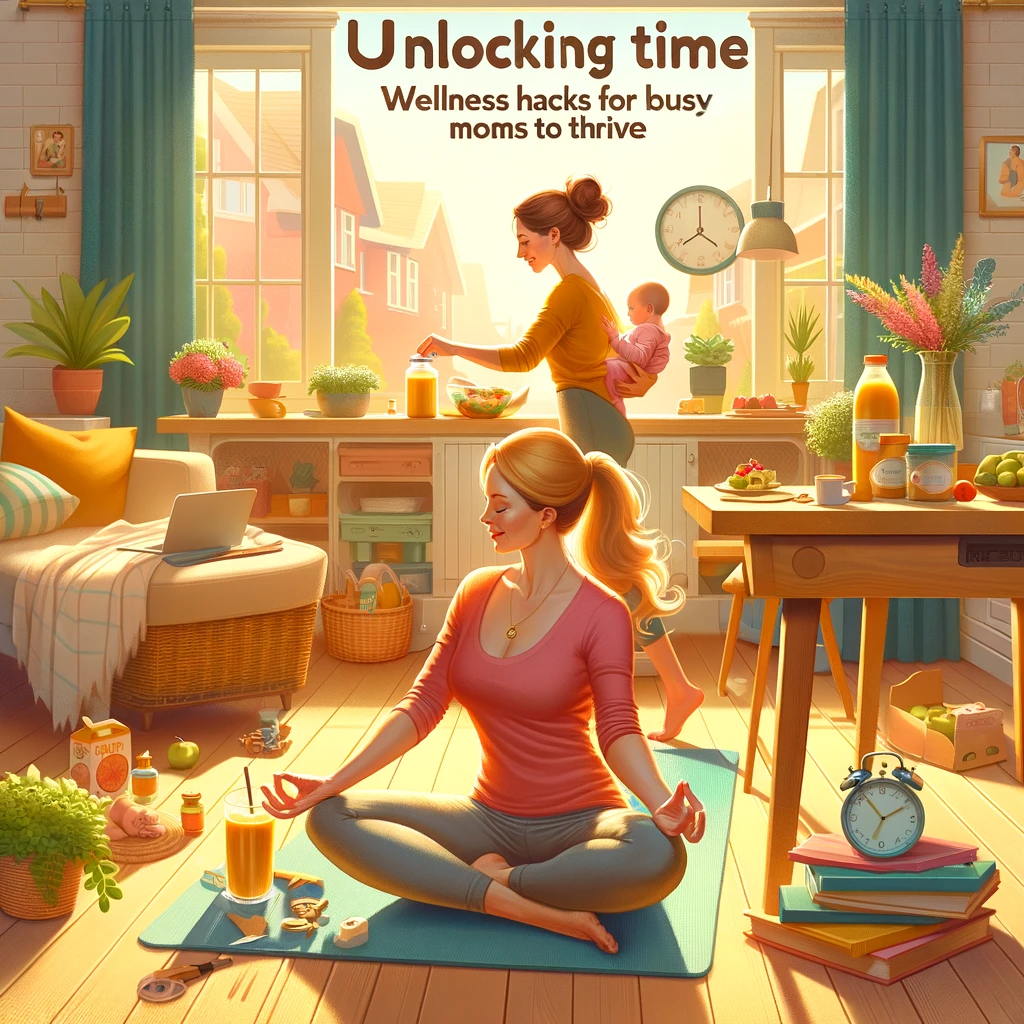 Unlocking Time: Wellness Hacks for Busy Moms to Thrive