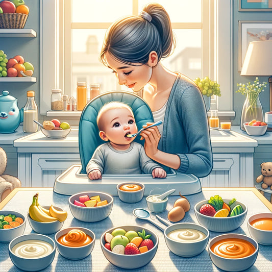 The Journey Begins: Transitioning Your Newborn to Solids - Signs of Readiness and First Foods to Explore