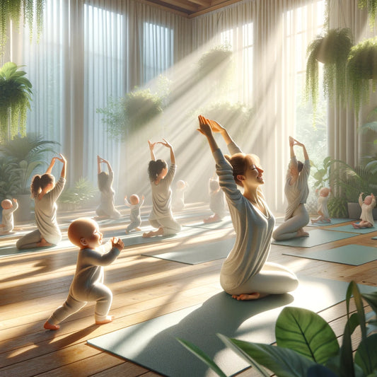 Whispers of Well-being: Harnessing the Power of Mommy-Baby Yoga for Bonding and Health