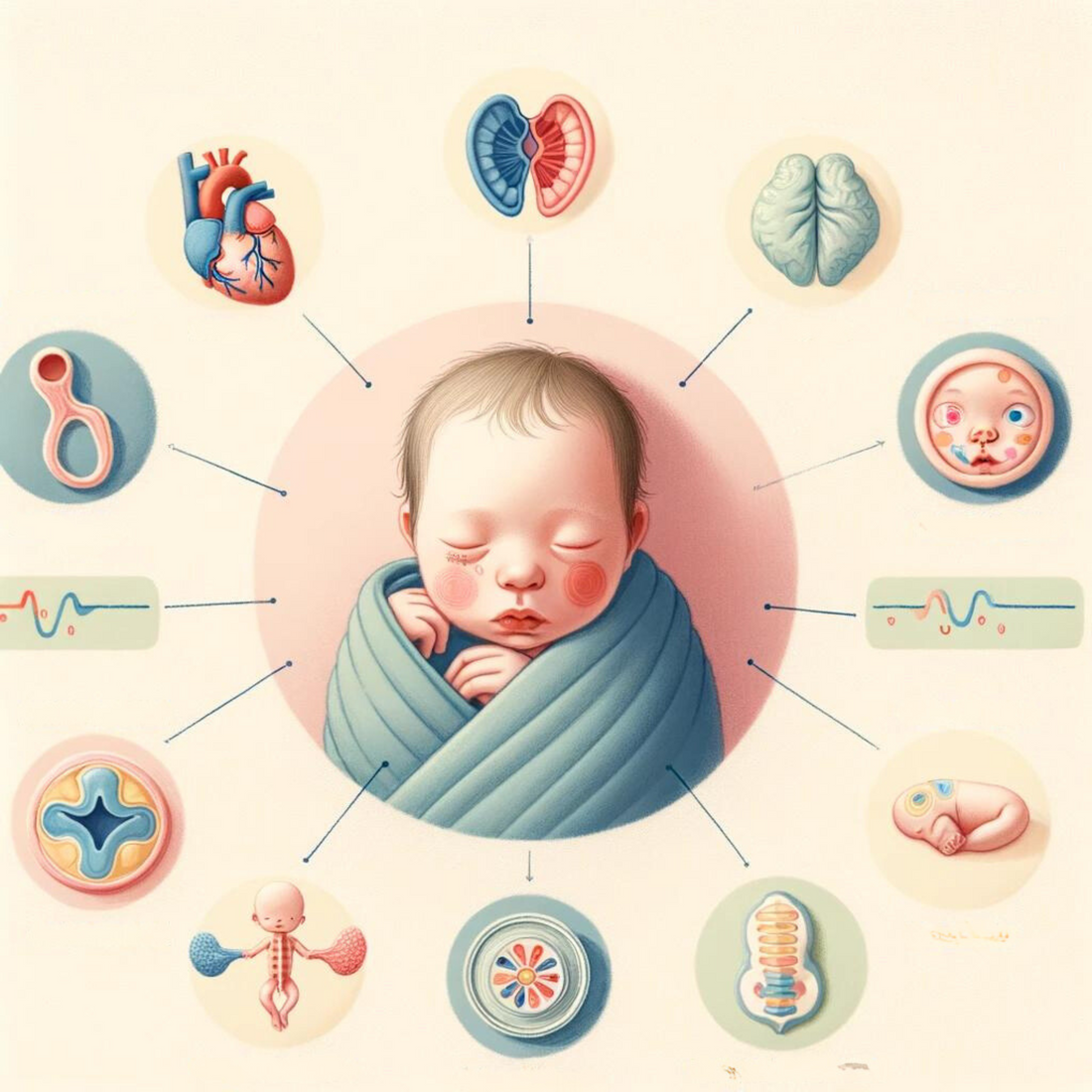 Decoding Newborn Health: Unraveling Common Congenital Conditions and Their Causes