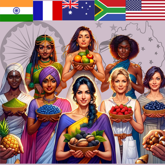 Superfoods from Every Continent: A Guide to Nutritional Wonders, Including India's Rich Contributions