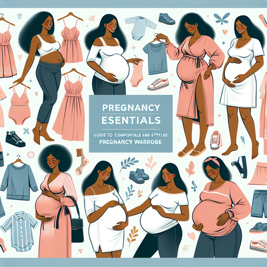Pregnancy Wardrobe Essentials: Guide to a comfortable and stylish pregnancy wardrobe.