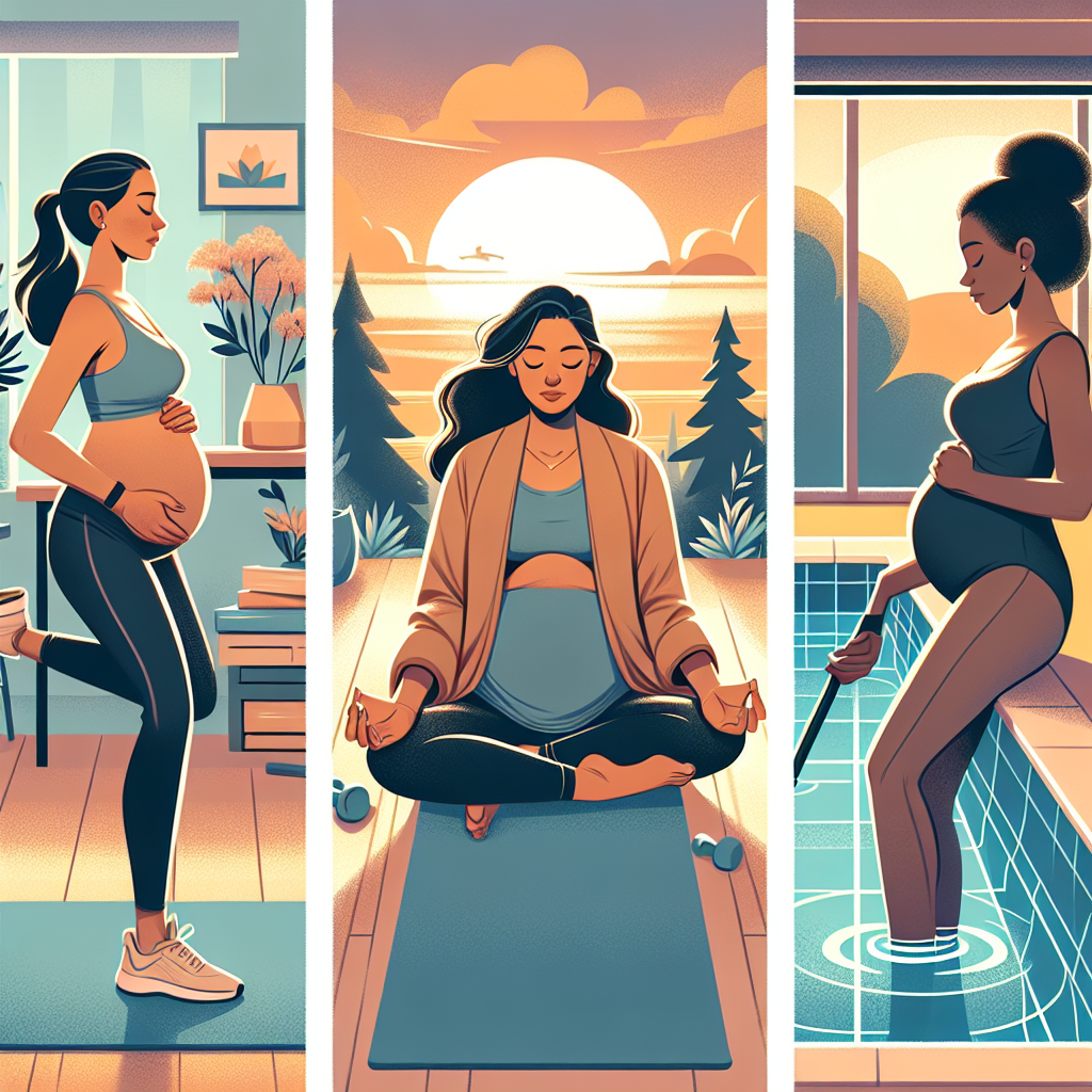 Prenatal Sport Routine Safe Pregnancy Exercises for Each Trimester: Exercise routines tailore ...