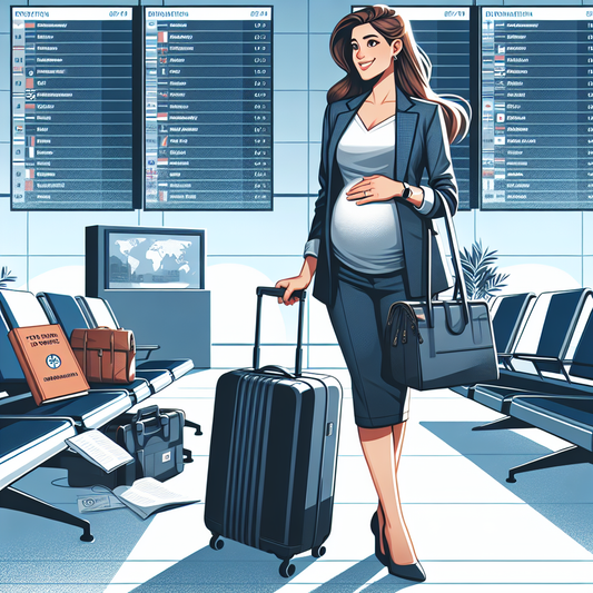 Pregnancy and Travel for Work: Tips for safe and comfortable business trips.