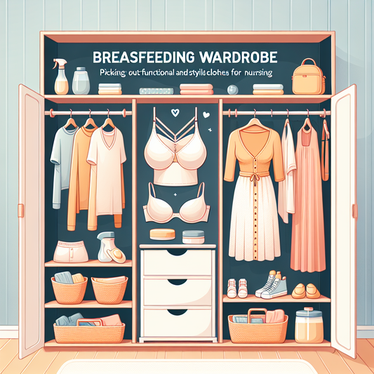 Breastfeeding Wardrobe Essentials: Picking out functional and stylish clothes for nursing.