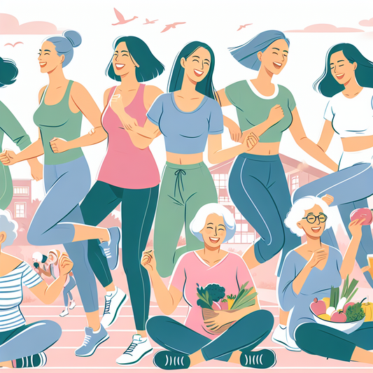 Healthy Aging Tips for Women: Lifestyle tips for healthy aging.