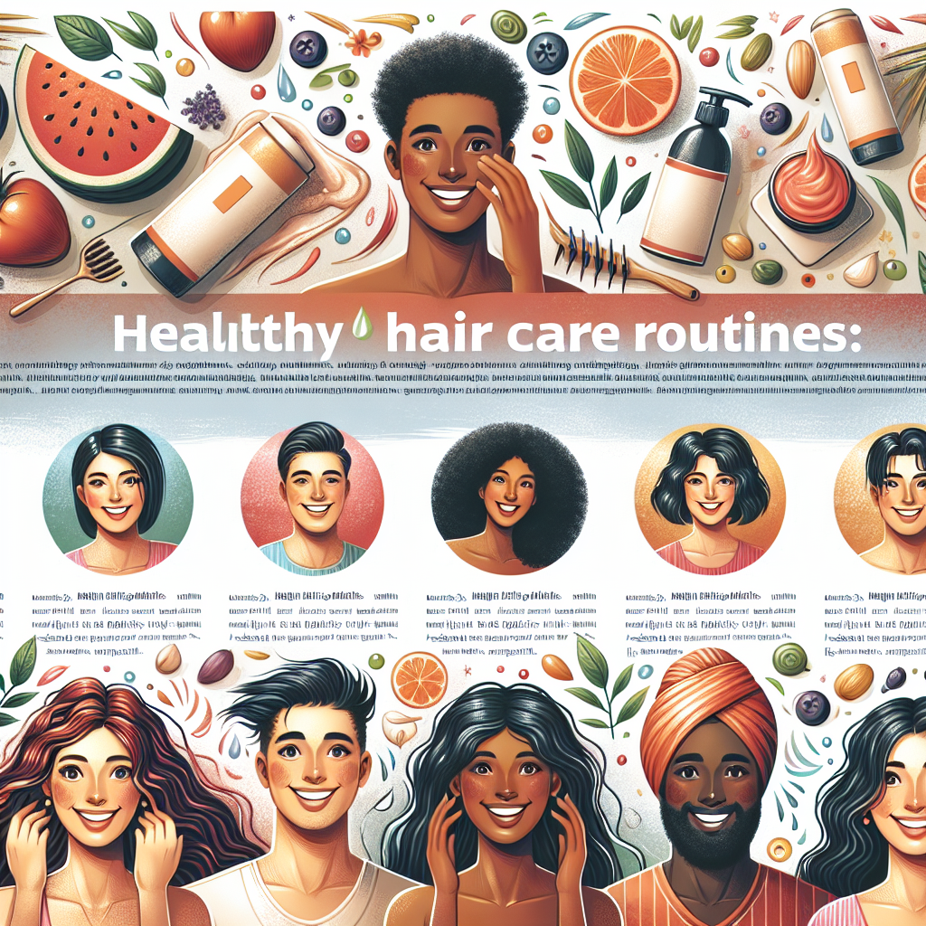 Healthy Hair Care Routines: Natural hair care tips for different hair ...