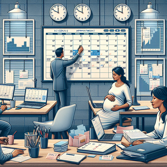 Planning Your Work Schedule Around Prenatal Appointments: Strategies for minimal disruption.