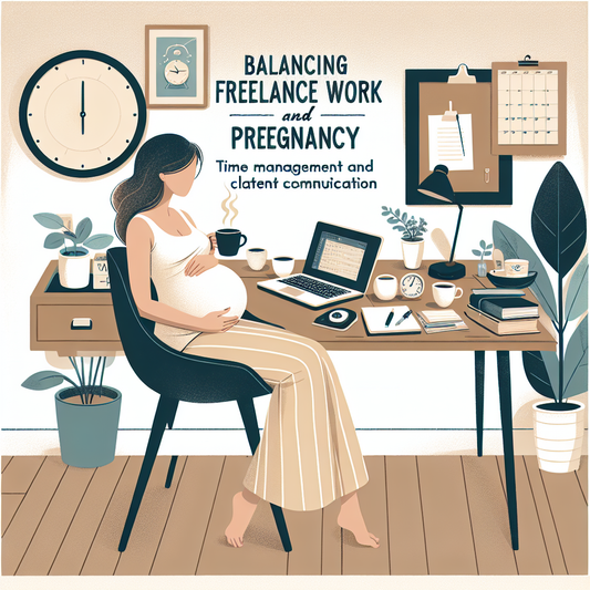 Balancing Freelance Work and Pregnancy: Time management and client communication.