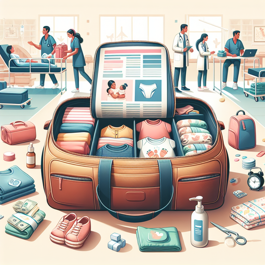 Packing Your Hospital Bag: What to pack for your stay in the maternity ward.