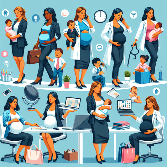 The Balancing Act: Juggling pregnancy and demanding jobs.