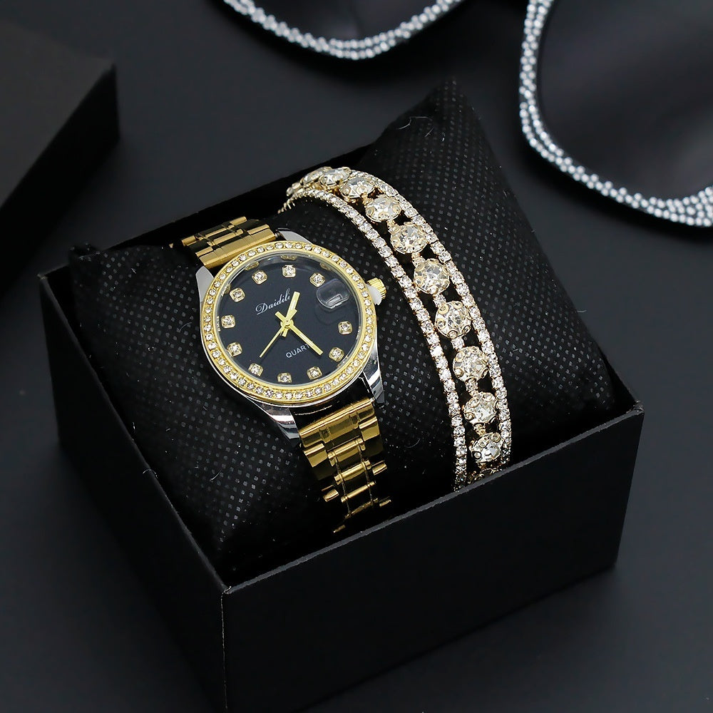 Affordable Luxury: Diamond Bracelet Watch for Women – Perfect Gift!