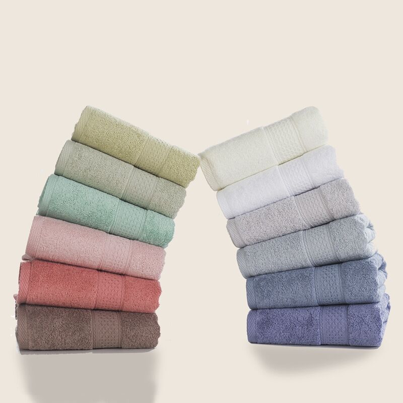 Importikaah-Cotton-Bath-Towel-Set-in-various-plain-colours-ideal-for-valentines-day-multiple-colors