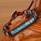 Importikaah-Leather-Wrap-Bracelet-Multi-Color-Chakra-Jewelry