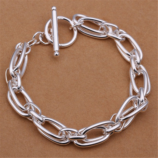 925-silver-plated-bracelet-sleek-elegance-timeless-shine