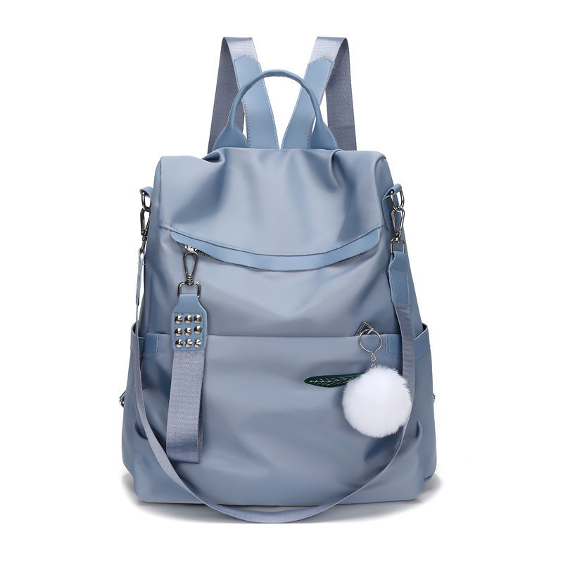 Blue-womens-stylish-travel-backpack