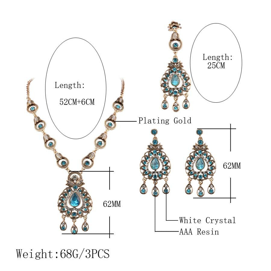 elegant-indian-jewelry-set-crown-inspired-necklace-matching-earrings-eyebrow-pendant