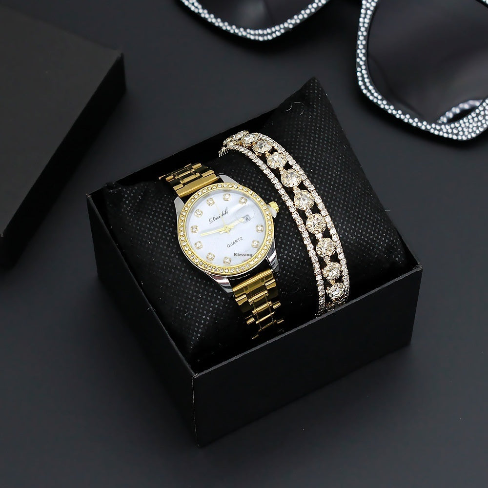 Affordable Luxury: Diamond Bracelet Watch for Women – Perfect Gift!