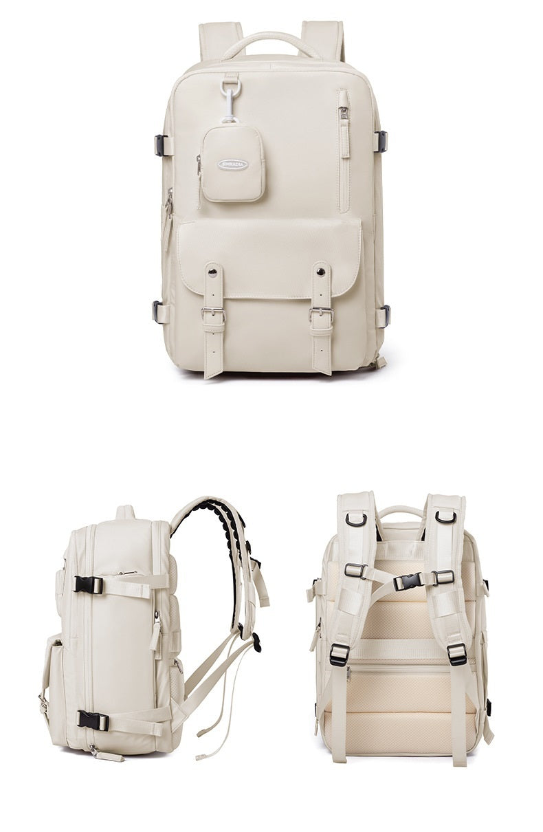 Almond-white-outdoor-backpack-Cangling-green-fashion