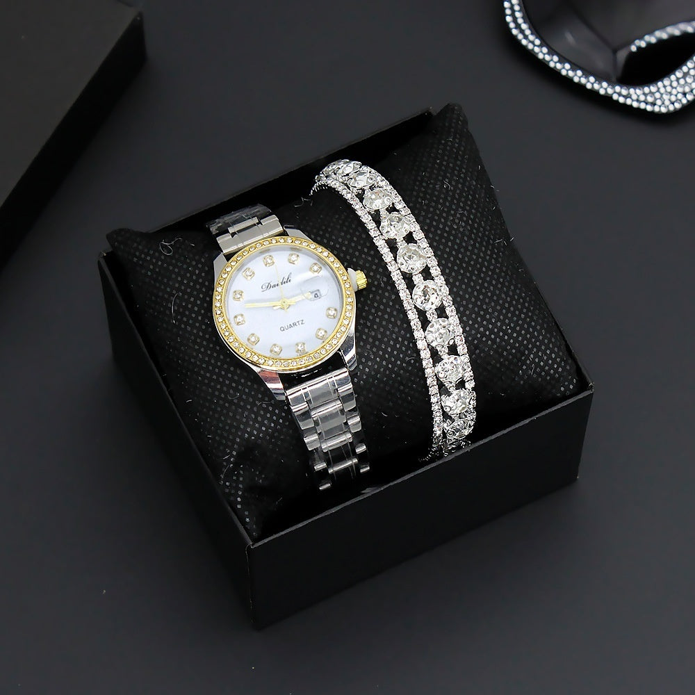 Affordable Luxury: Diamond Bracelet Watch for Women – Perfect Gift!