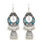 stylish-egyptian-jhumka-earrings-metallic-tassels-vibrant-beads