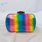 Vibrant-rainbow-laser-PU-clutchKoreanStyle