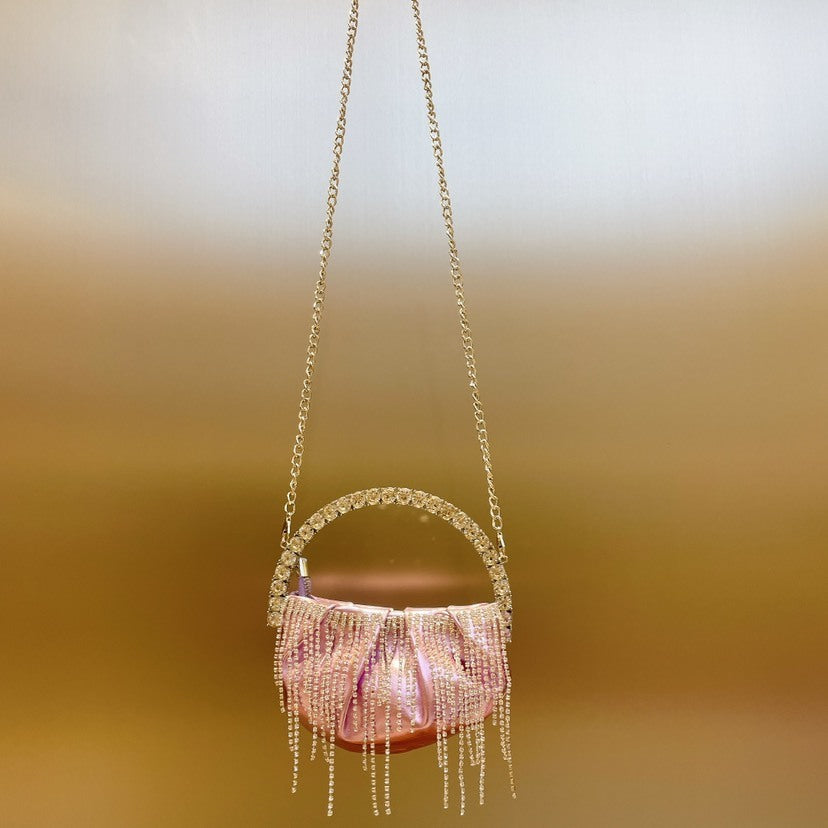 Small-but-stylish-evening-bag-with-rhinestones-and-tassel