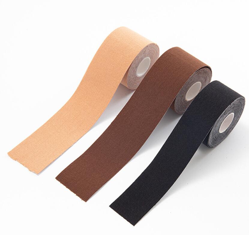 Importikaah-boob-shaper-tapes-black-clothing-choices-skin-friendly-flexibility-nude-comfort-brown-easy-to-apply-easy-to-remove-invisible-support