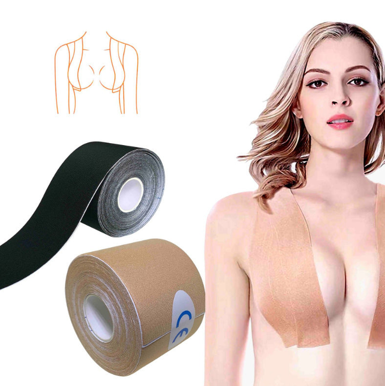 Importikaah-boob-shaper-tapes-black-clothing-choices-skin-friendly-flexibility-nude-comfort-brown-easy-to-apply-easy-to-remove-invisible-support-Perfect- wear-under-backless-strapless-low-cut-garments-strong-hold-pre-cut-strips-adjusted-trimmed-fit