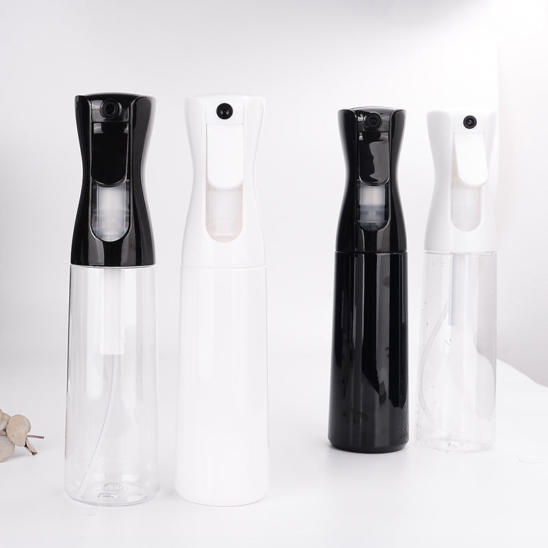 Importikaah-Continuous-Hair-Spray-bottle-designed-fine-misting-hair-products-transparent